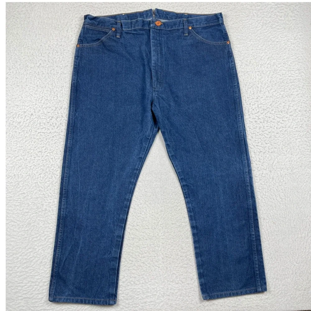Wrangler Jeans Mens 42x30 (Fit 39x26.5) Blue 13MWZ Cowboy Cut Original Western